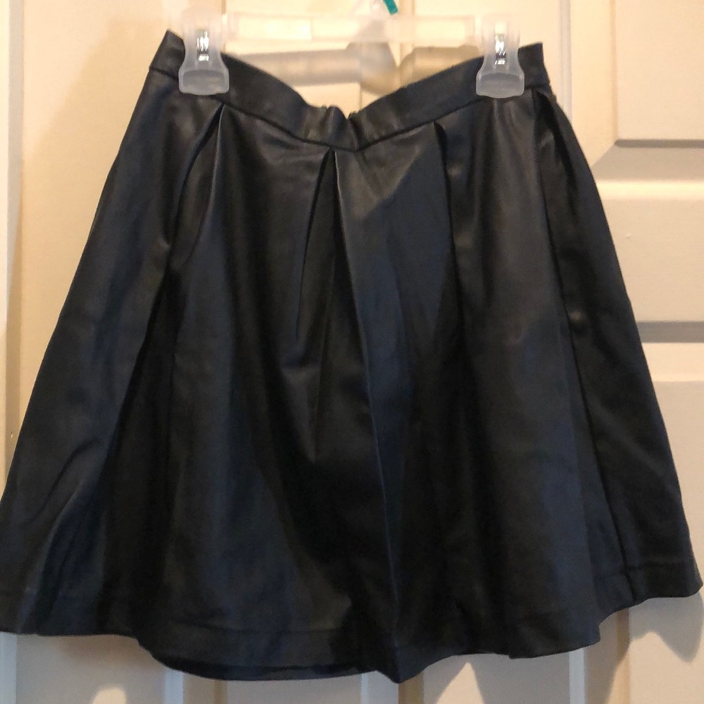 faux leather Skirt